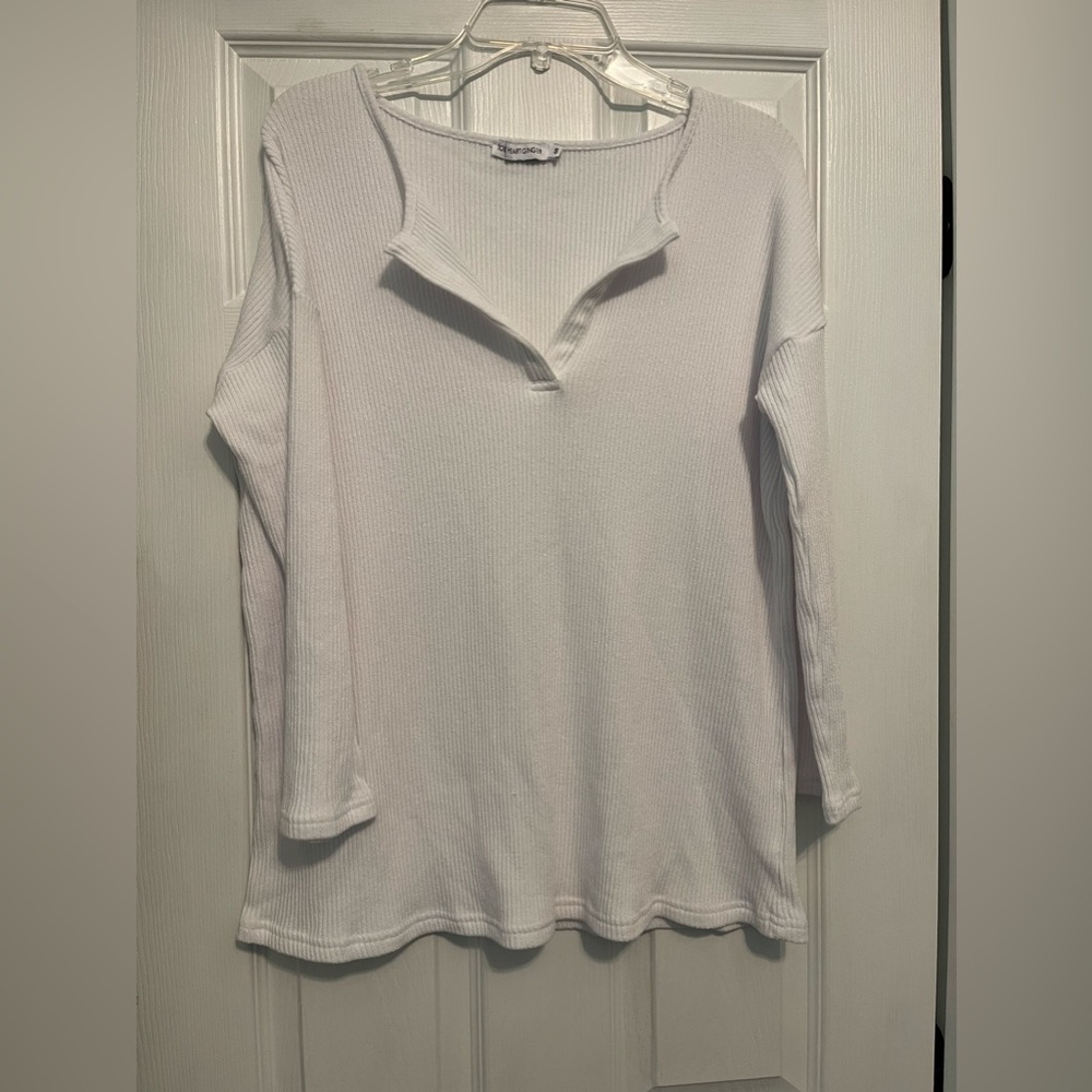 Toby Heart Ginger Lounge Shirt, Size Small, Long Sleeve